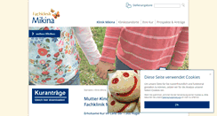 Desktop Screenshot of mikina.de